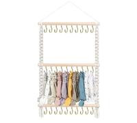 Bow Organizer | Decorative Headband Hanger,Hair Accessories Holder,for Headbands Clips Ties Scrunchies Home Bedroom Nursery Wall Closet Door