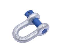 Bow Shackle, Heavy Duty D Shape Links Hook Shackle Clip Car Towing Lifting Tool for Vehicle Recovery Hauling, 5/8" 3.25 tons