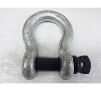 Bow Shackle with Screw Pin 25 Ton (Lifting Towing Galvanised Steel 25000KG)