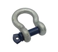 Bow Shackle with Screw Pin 6.5 Ton (Lifting Towing Galvanised Steel 6500KG)