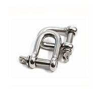 Bow Shackles, 1pc M4-M12 Stainless Steel 304 D-Type Dee ShackleAntirust D(M5)