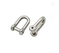 Bow Shackles, Stainless Steel 304 High Tensile M5-M20 HEX Socket Countersunk Pin Dee Type Anchor Shackl(M12)