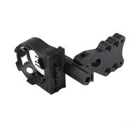Bow Sight, Compound Pulley Bow Three-Pin Sight with Light, Four-Way Adjustable Level Sight