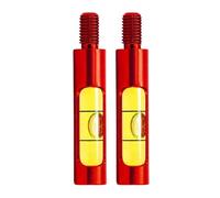 Bow Stabilizer Level - Aluminum Alloy, Balance Tool, 2-Piece Adjustable Screw-in Stabilizer Tool, Precise Alignment | Piece Screw-in Level Accuracy Aid for Instructor, Tuner and Workshop Use