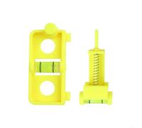 Bow String Level Kit, Precision Level For Tuning And Mounting, Arrow Level Accessory For Compound Bow, ABS Construction, Compact Design For(Yellow)