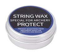 Bow String Wax for Archery, Reduces Friction | Made of beeswax, Prevents fiber wear, Suitable for most bows, Compact design, Lightweight wax