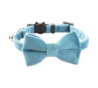 Bow Tie Collar for Dogs - Dog Collar with Bow Tie and Bell, Dog Clothing Accessories, Beautiful Collars for Home, Wedding, Walk, Travel, Photography