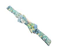 Bow Tie Dog Collar with Flower Pattern Pet Accessory for Christmas Parties Cute Kitten and Puppy Neck Collar Unique Pet Adornment for Special Events