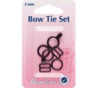 Bow Tie Set Black