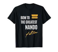 Bow To The Greatest Nando Of All Time First Given Name T-Shirt