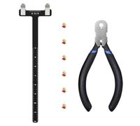 Bow Turning Kit Archery Nocking Point Plier Shape Ruler Bow String Knock Set Arrow Turning Kit