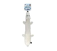 Bow Wow Pet Squeaky Polar Bear Dog Toy - Tug, Fetch & Teasing Toy - 24 Inches