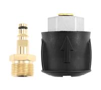 Bowarepro High Pressure Washer Adapter Kit Replacement for Karcher K2-K7 Series: M22 14mm Brass Quick Connect Hose Converter & Pressure Gun Connector (2-Piece Universal Fit)