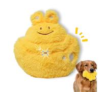 BowBabe Plush Rabbit Squeaky Dog Toy - Dishwasher Safe Interactive Chew Toy for Reducing Pet Anxiety & Boredom, Puppy to Large Breed Dogs