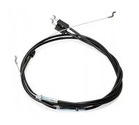 Bowden Cable Set: Throttle Cable and Clutch Cable Compatible with Güde Blisar Taga AL-KO ProGreen Pike Lawnmower