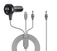 Boweike 3 in 1 Starlink Mini Power Cable, 10FT/ 3M USB C/DC/Car Charger to DC Replacement Cable for Starlink Mini Power Cable