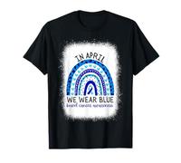 bowel cancer awareness 2024 colon in April we wear blue T-Shirt