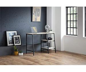 Bowen Tribeca Desk - Black/Sonoma Oak Desks