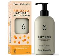 Bower Collective Reusable Body Wash Pump - Orange & Mandarin - 400ml