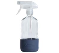 Bower Collective Reusable Glass Trigger Spray Bottle - Storm Silicone Sleeve - 500ml