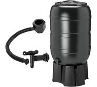 Bowers Bargains 210 Litre Water Butt Set,Black (210l Kit)