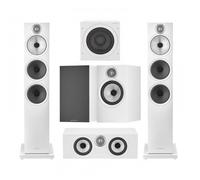 Bowers & Wilkins 603 & 606 5.1 Surround Sound Speaker Package White