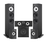 Bowers & Wilkins 603 & 606 S3 Surround Sound Speaker Package Black