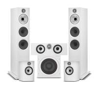 Bowers & Wilkins 603 & 606 S3 Surround Sound Speaker Package White