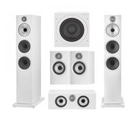 Bowers & Wilkins 603 & 607 S3 5.1 Surround Sound Speaker Package White