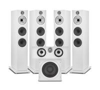 Bowers & Wilkins 603 & 607 S3 Surround Sound Speaker Package White