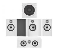 Bowers & Wilkins 606 S3 5.1 Surround Sound Speaker Package White