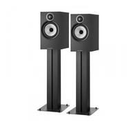 Bowers & Wilkins 606 S3 Bookshelf Speakers with FS-600 S3 Stands Black
