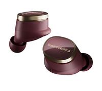 Bowers & Wilkins Pi8 True Wireless Noise Cancelling Earbuds with Bluetooth aptX, 24-bit Wireless Connection, Audio Retransmission, and 6 Built-in Microphones - Dark Burgundy