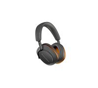 Bowers & Wilkins Px8 McLaren Edition, Noise Cancelling Wireless Over-Ear Headphones, Bluetooth 5.0, Quick Charge, 30 Hours Playback, Built-In Microphone - Galvanic Grey & Papaya Orange