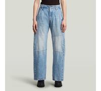 Bowey Barrel Jeans - Medium blue - Women 29-30
