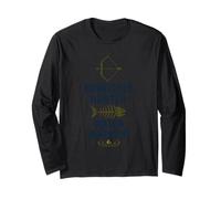 Bowfishing Archery Fishing Club Fish with a Bow Night Gear Long Sleeve T-Shirt