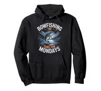 Bowfishing The Cure For Mondays Pullover Hoodie