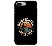 Bowfishing Vibes Only Retro Sunset Angler Scene Case for iPhone 7 Plus/8 Plus