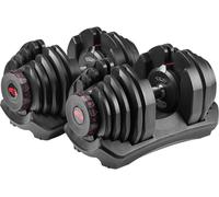 BOWFLEX SelectTech 1090i Dumbbell - Set of 2, Black, Black