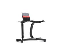 Bowflex SelectTech Dumbbell Stand with Media Rack for 552i, 1090i, 560i, Black/Grey/Red