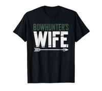 Bowhunter Wife Married Man Who Chases Deer Bow Archery T-Shirt