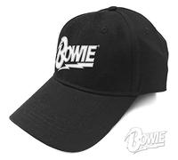 Bowie David - Cappello (Unisex-U) Flash Logo (Nero)