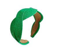 BOWINGBO Lightweight Hair Accessories Chic Women’s Hairbands Versatile Hair Wraps Twisted Braided Headband Raffia Grass Wide Cross Hair Rope Hairband Women Hair Accessories