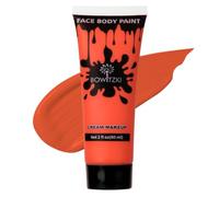 Bowitzki Face and Body Paint 2oz Cream Makeup 60ml Water Based Face Painting Special Effects For Adults Children Kids Halloween Christmas Party Stage Cosplay (Orange)