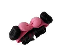 Bowknot Headband Infant Bangs Chignons Hairpiece 0-2Y Newborns Headwear Lovely Buns Hairband Decor For Baby Girls