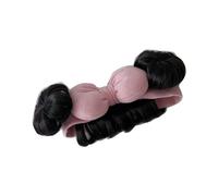 Bowknot Headband Infant Wig Bangs Chignons Hairpiece 0-2Y Newborns Headwear Lovely Buns Hairband Decor For Baby Girls Baby Girl Hair Accessories