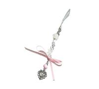 Bowknot Heart Keychain Dance Shoes Pong Punching Horse Cute Charm Phone Strap Backpack Charm Sweet Cool Y2k Keyring Heart Pendant Keyring Romantic Shoes Ornament, フリーサイズ