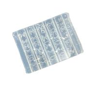 Bowknot Nails Art Silicone Mold for Manicure Design Soft Flexible Nails Charm Tool with Easy Demolding Bow Art Mold Silicone Bowknot Manicure Tool for Acrylic Powder Sculpting Gel Design