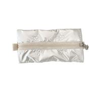 Bowknot Pencil Case Portable Pencil Organizers Bag Big Capacity Pouches Travel Makeup Bag for Student Women Girl Multi Compartment Storage