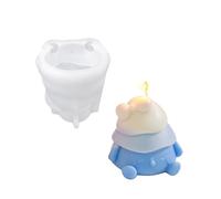 Bowknot Pine Trees Molds Silicone Making Molds Christmas Designs Easy to Use and Maintain Home Workshop